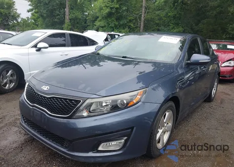 2015 Kia Optima Lx из США, поврежденный, VIN 5XXGM4A76FG370219